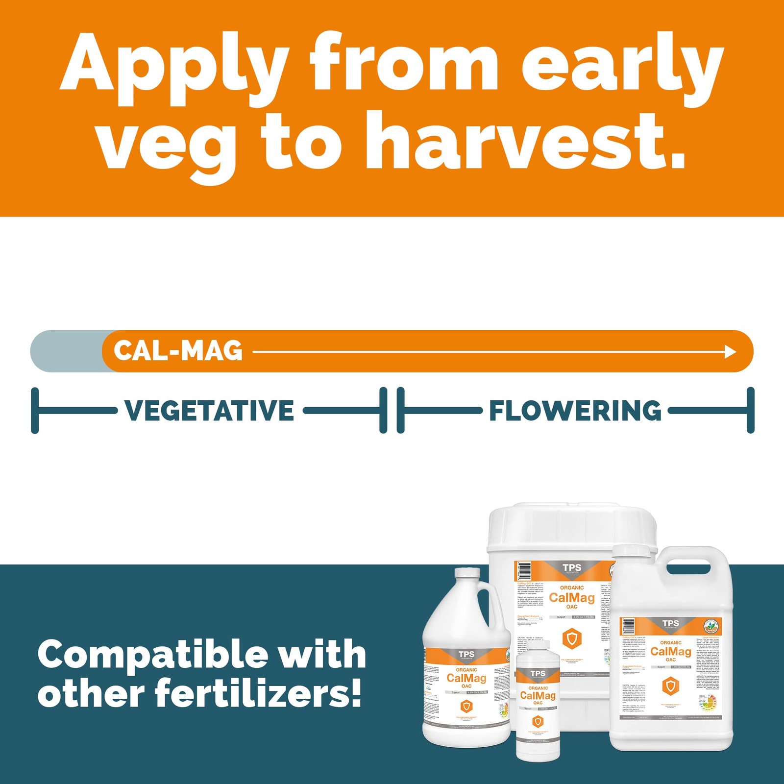 Organic Cal-Mag OAC Plant Nutrient and Supplement, Plus Iron and Micronutrien…