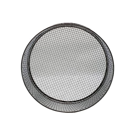 12″ Soil Sieve Sifter for Garden – 1/4″ Mesh Screen Compost & Rock Separator