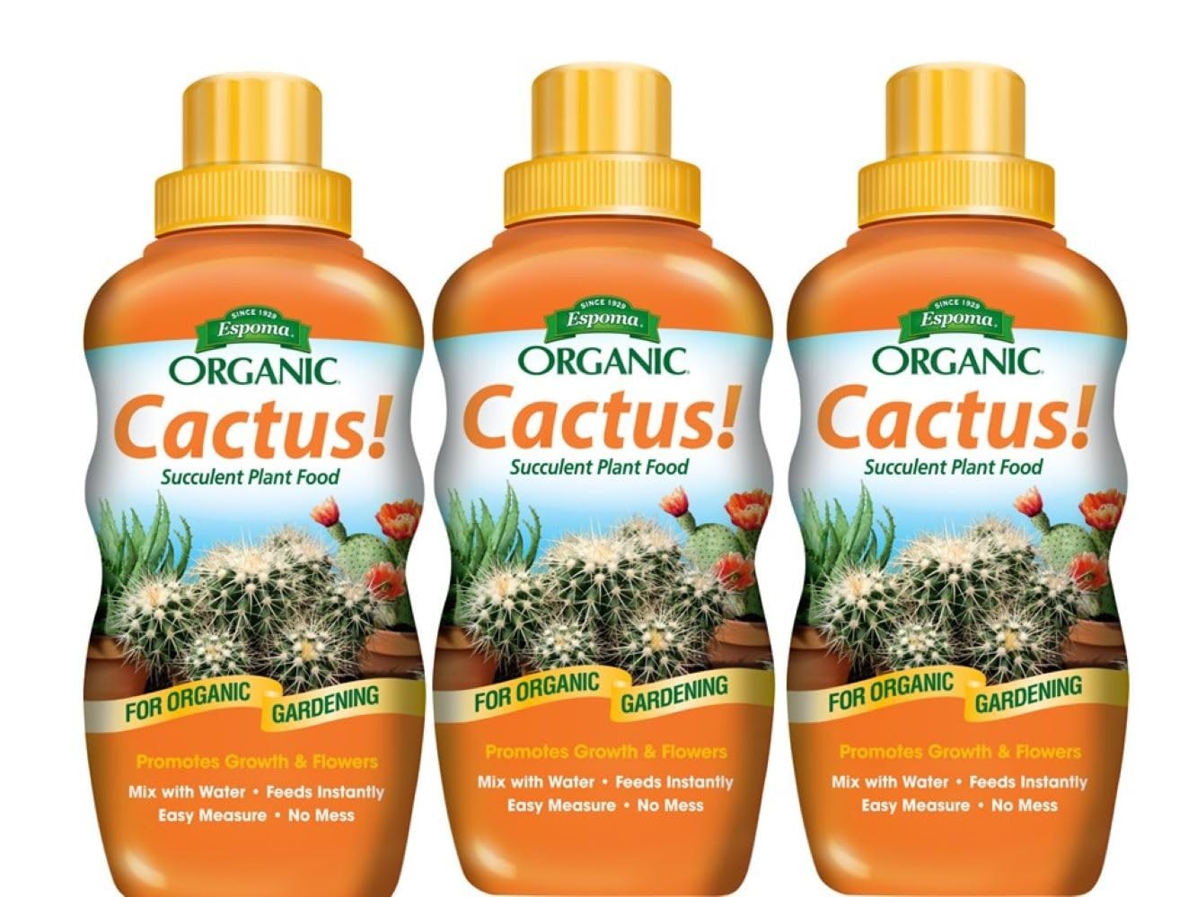 Organic Cactus! Plant Food, Natural & Organic Fertilizer for All Cactus, Succ…