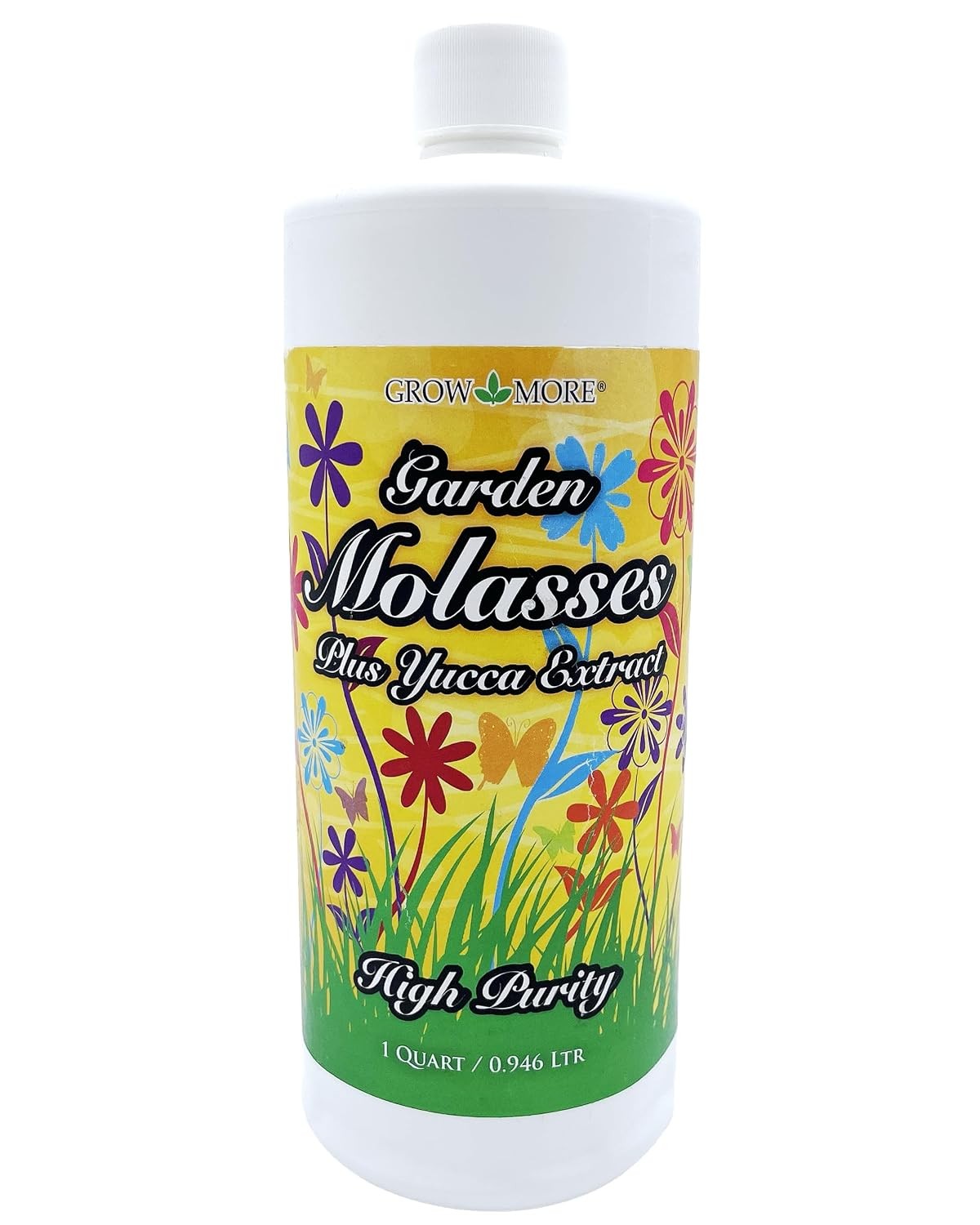 USA Made Plant Molasses with Yucca Extract for Garden Growth 1 Quart