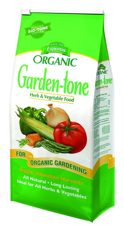 Espoma Organic Garden-tone Herb & Vegetable Granules Food All Natural 4 lb