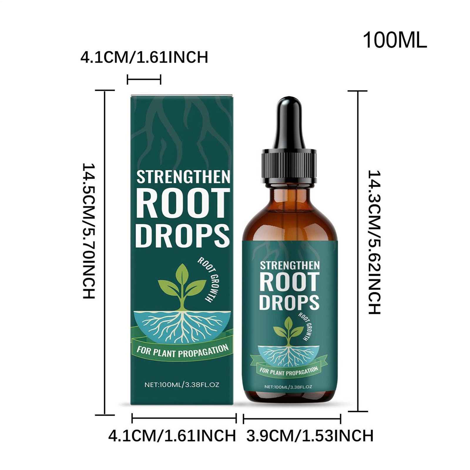 Drops Root for Propagation Rooting Liquid 100ml RootStimulator for Plants
