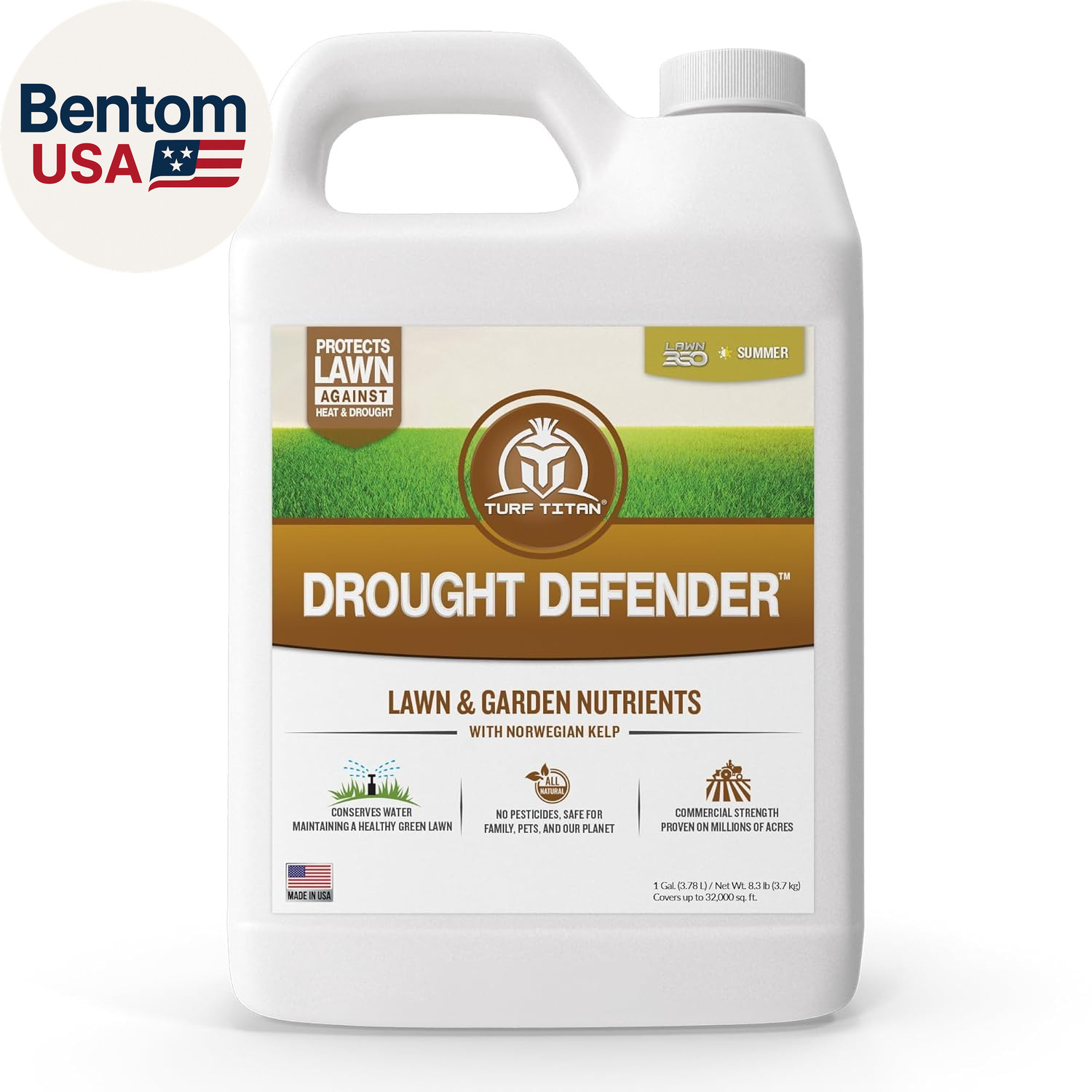 Drought Defender – Liquid Lawn Fertilizer Concentrate – Kelp Fertilizer for All