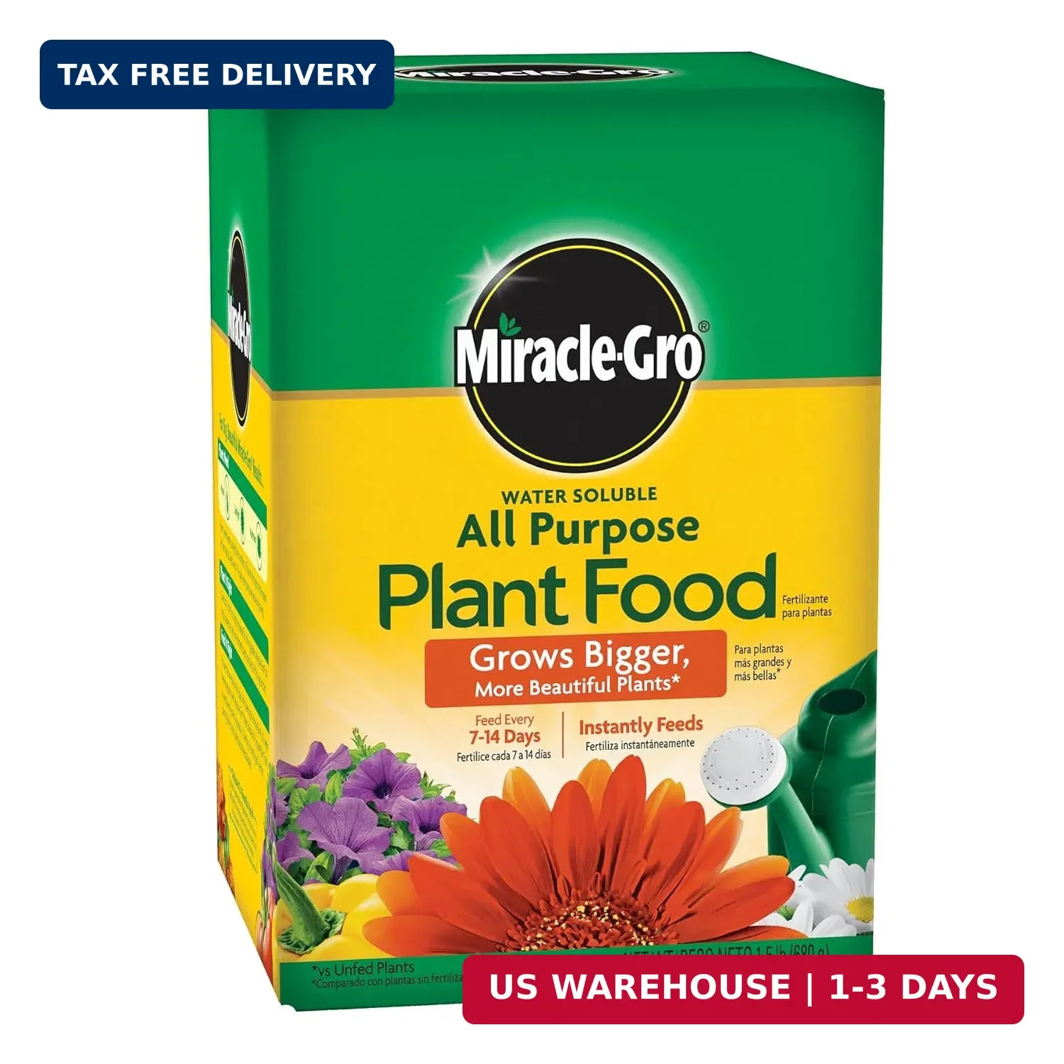 Miracle-Gro Water Soluble All Purpose Plant Food – Fertilizer For All Indoor or