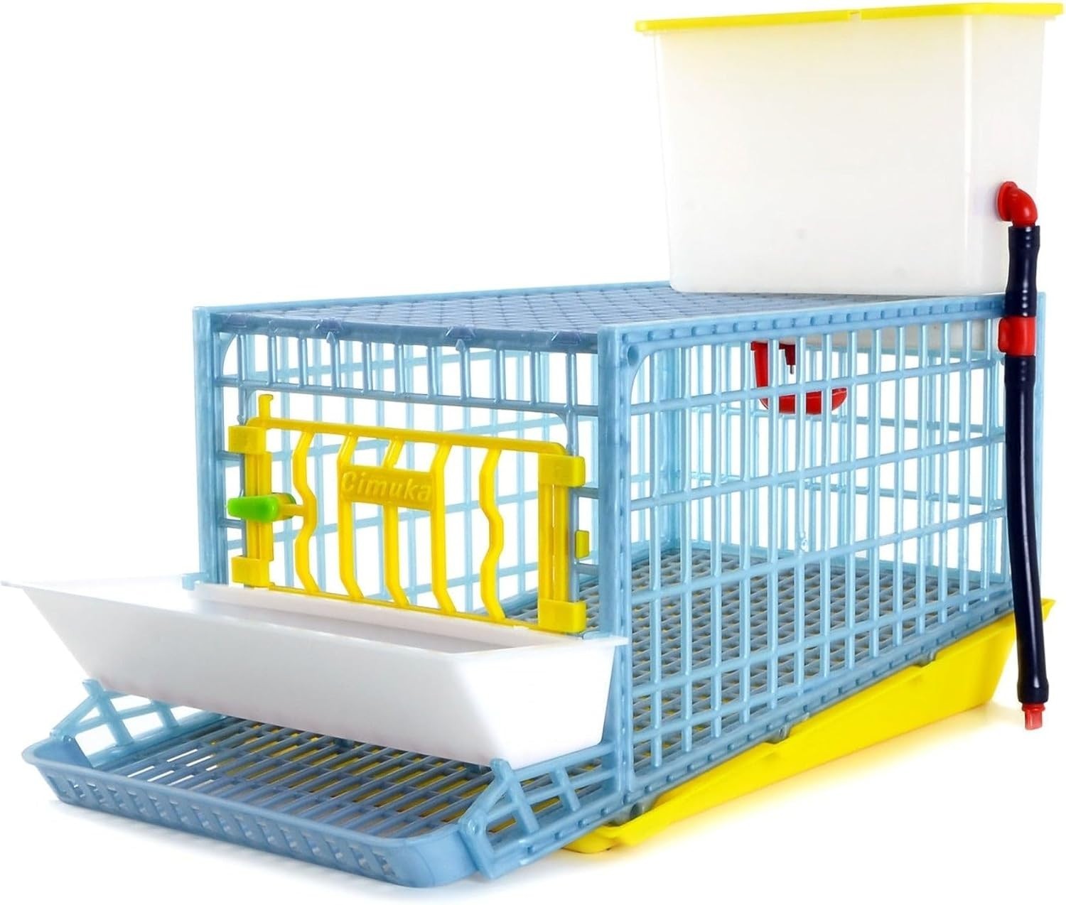 Quail Breeding Cage Indoor – 1 Section Comfortplast Quail Coop for Up to 5 Bi…