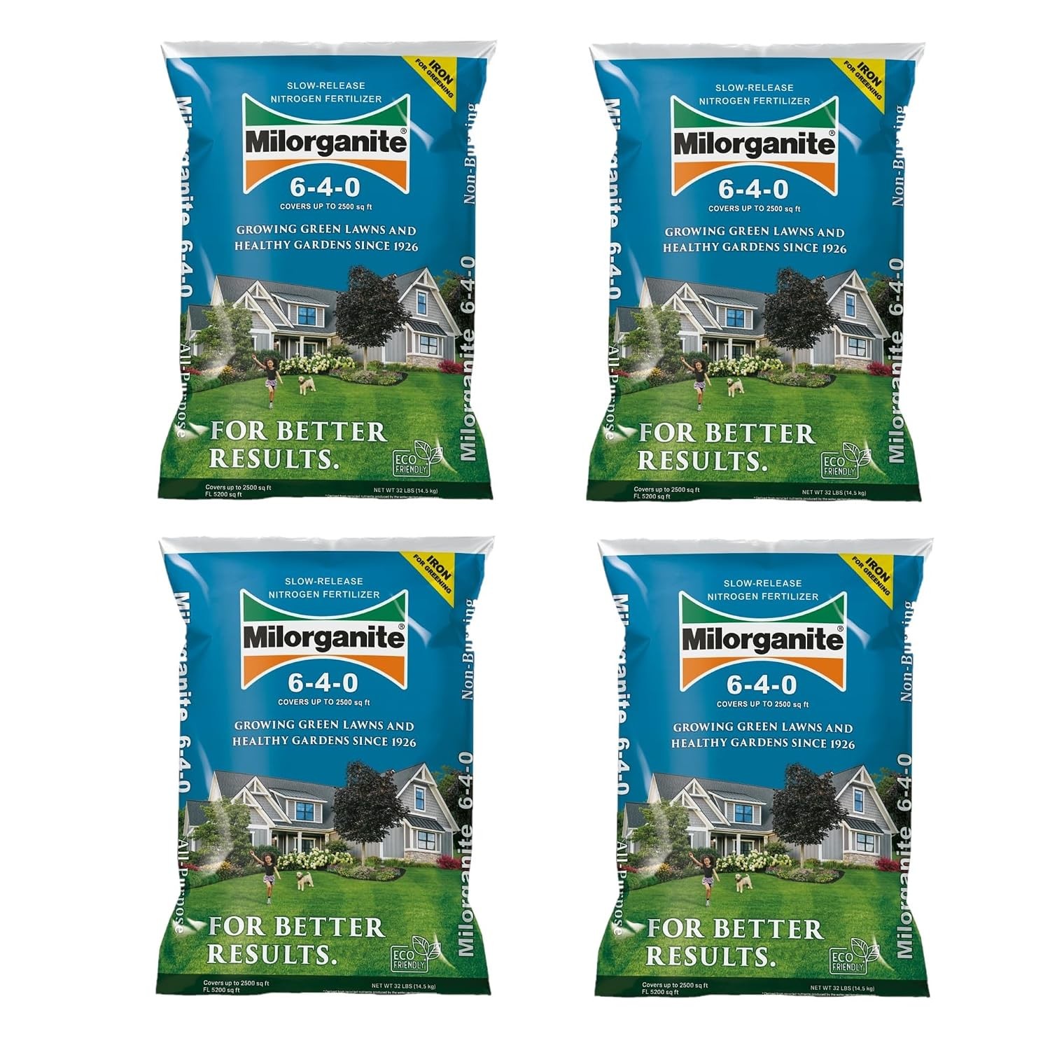 All-Purpose Eco-Friendly Slow-Release Nitrogen 6-4-0 Fertilizer 32 Pound Bag