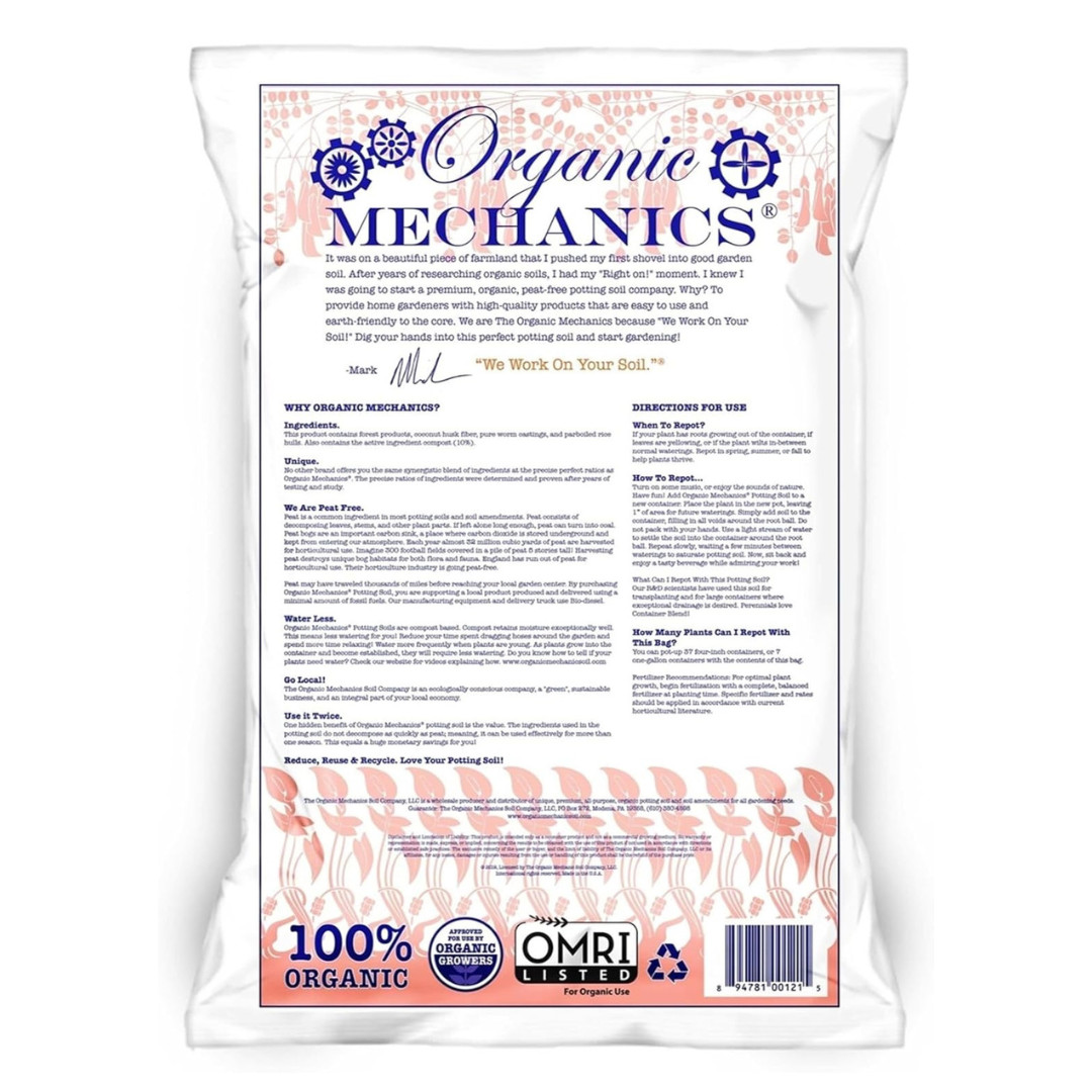 Organic Mechanics, Container Blend Potting Soil- 1 CU FT.