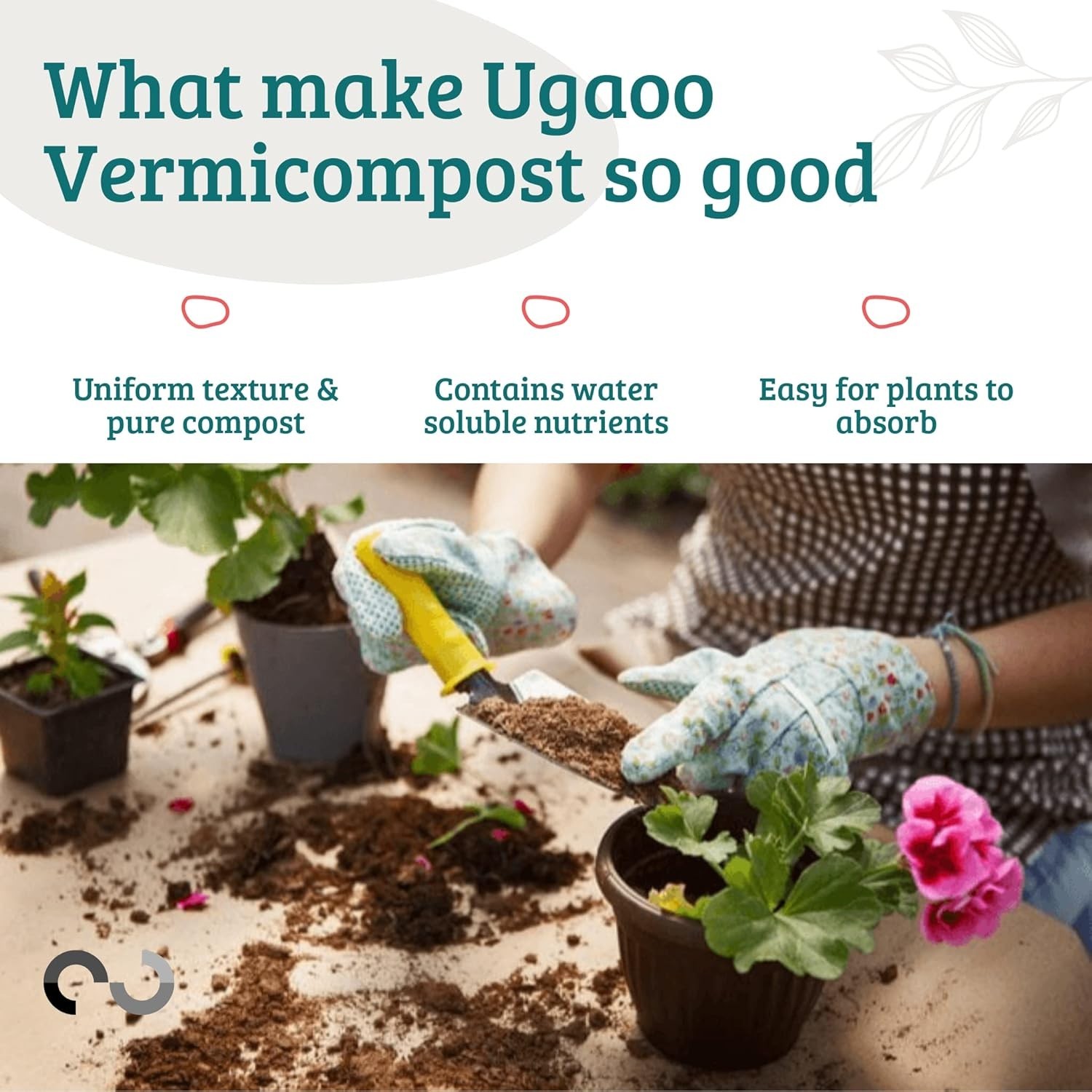 Ugaoo Organic Vermicompost Fertilizer for Plants – 5 Kg |