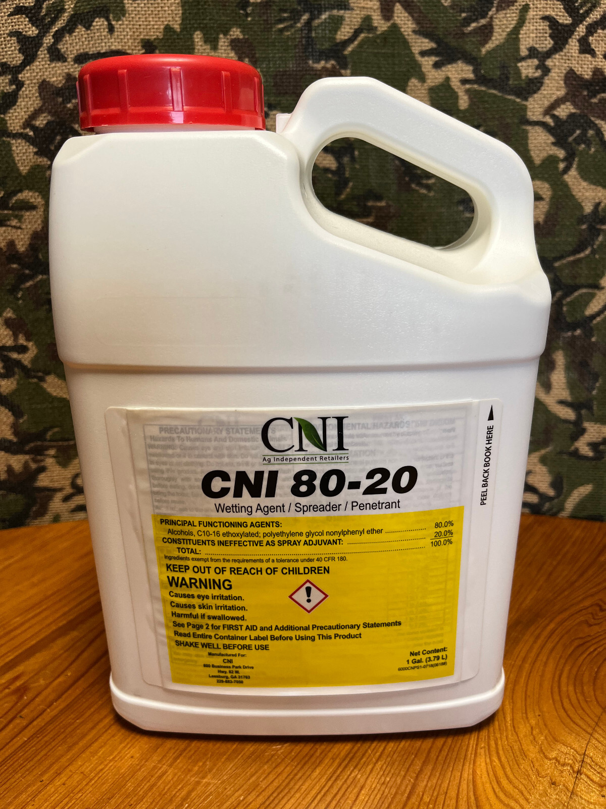 CNI 80/20 Nonionic Surfactant for Herbicides (TopSurf, Sticker) 1 Gallon