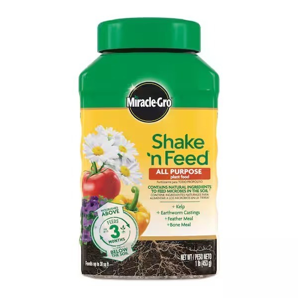 Miracle-Gro Shake n Feed All Purpose Plant Food 1 lb. InGround & Container Plant