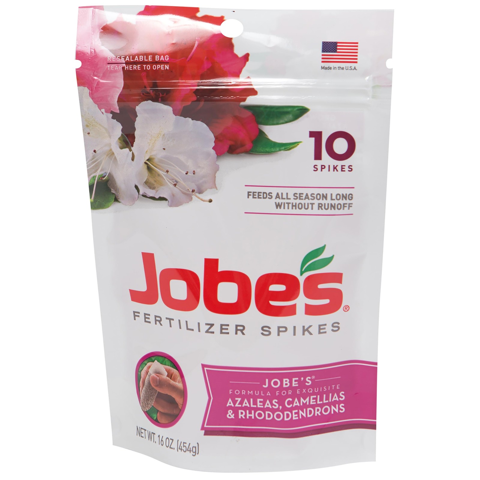 Jobe’s Garden Fertilizer Spikes, Organic Fertilizer for Azaleas, Camellias, R…