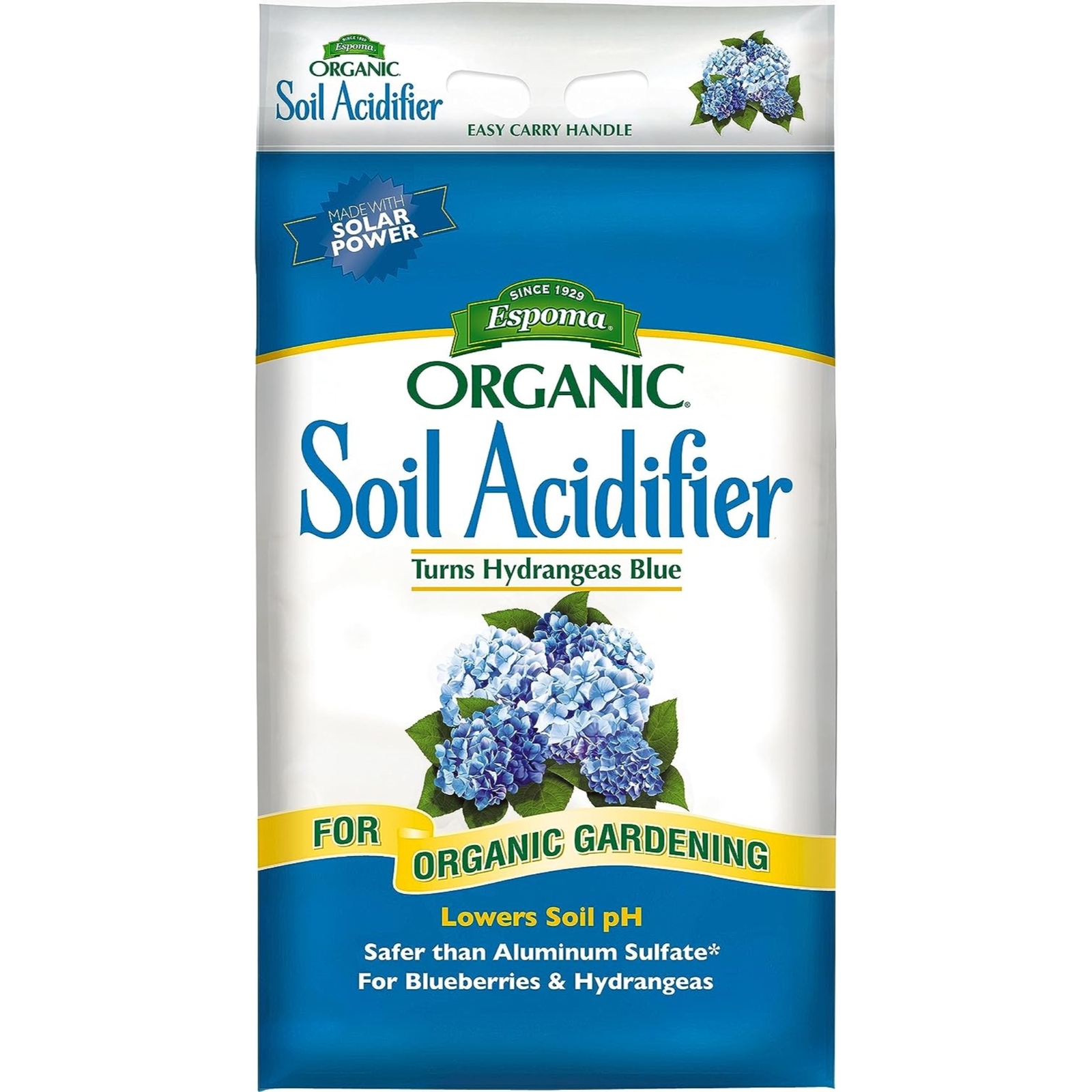 Espoma Organic Soil Acidifier Soil Amendment, Lowers Soil pH, 30 lb Bag