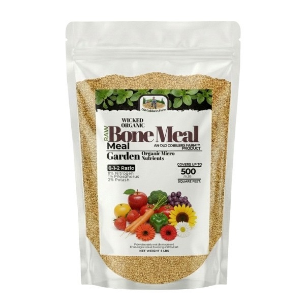 Old Cobblers Farm™ Wicked Organics Bone Meal – Strong Roots Vibrant Blooms