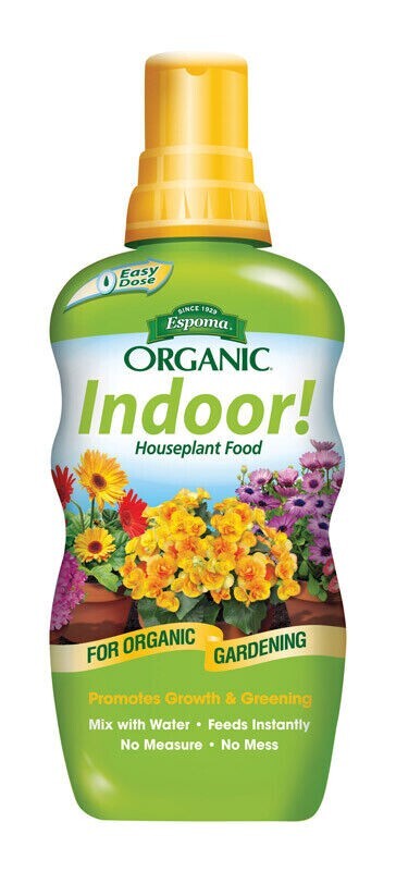 Espoma INPF8 8 oz Organic Indoor Houseplant Food – Pack of 8