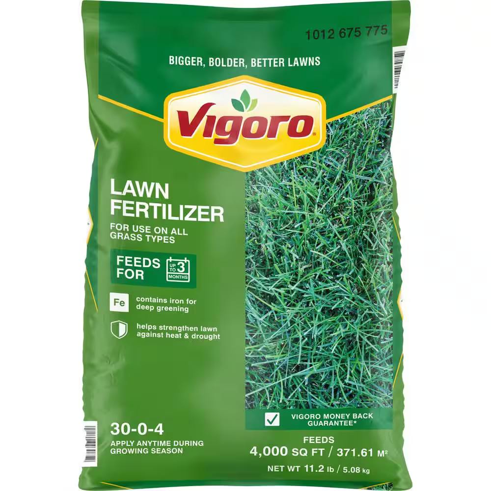 Dry Lawn Fertilizer 30-0-4 4M 11.2 Lb.