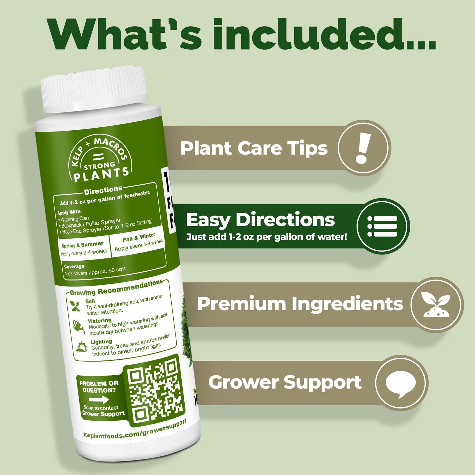 Liquid 10-10-10 Fertilizer for Trees and Shrubs – Balanced Gallon (128 oz)