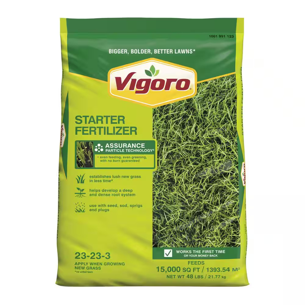 48 Lbs. 15,000 Sq. Ft. Starter Fertilizer for Growing New Grass