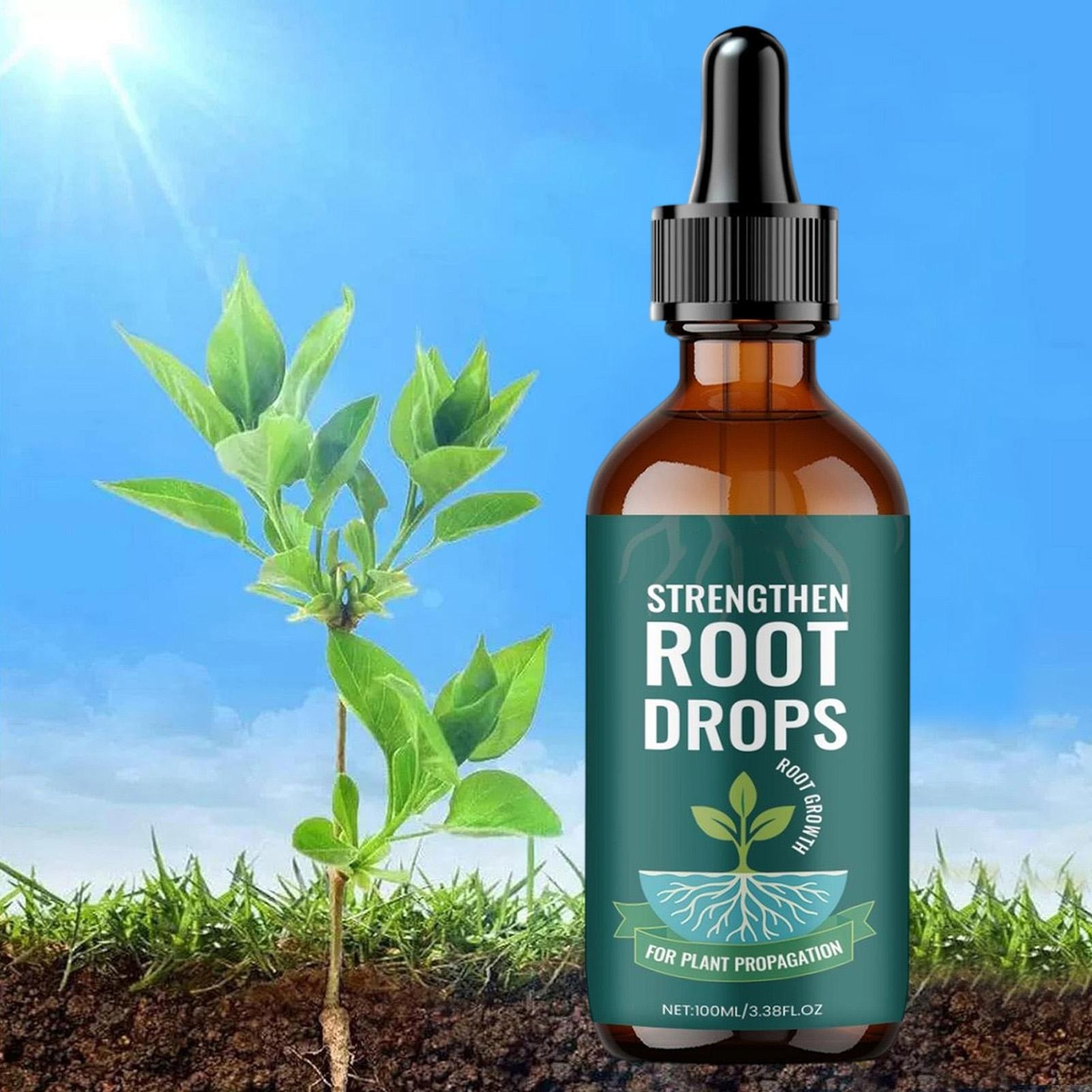 Drops Root for Propagation Rooting Liquid 100ml RootStimulator for Plants