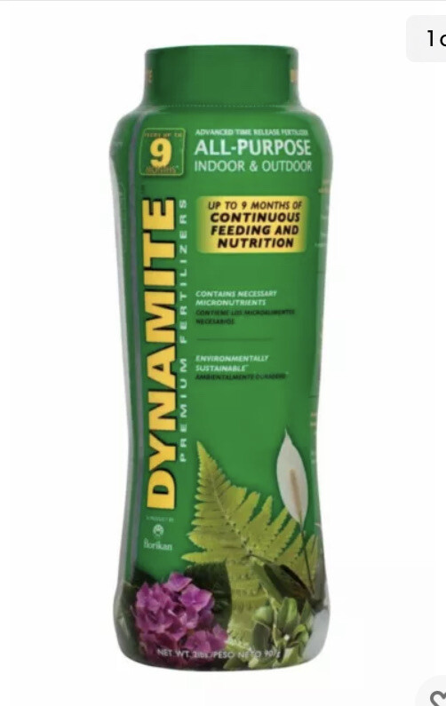 Dynamite 18-6-8 Slow Release All Purpose Plant food Fertilizer – 2 Lbs. New