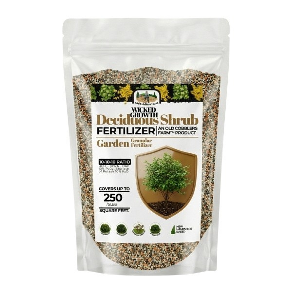 Old Cobblers Farm™ Wicked Growth Deciduous Shrubs Fertilizer- Strong Root Growth
