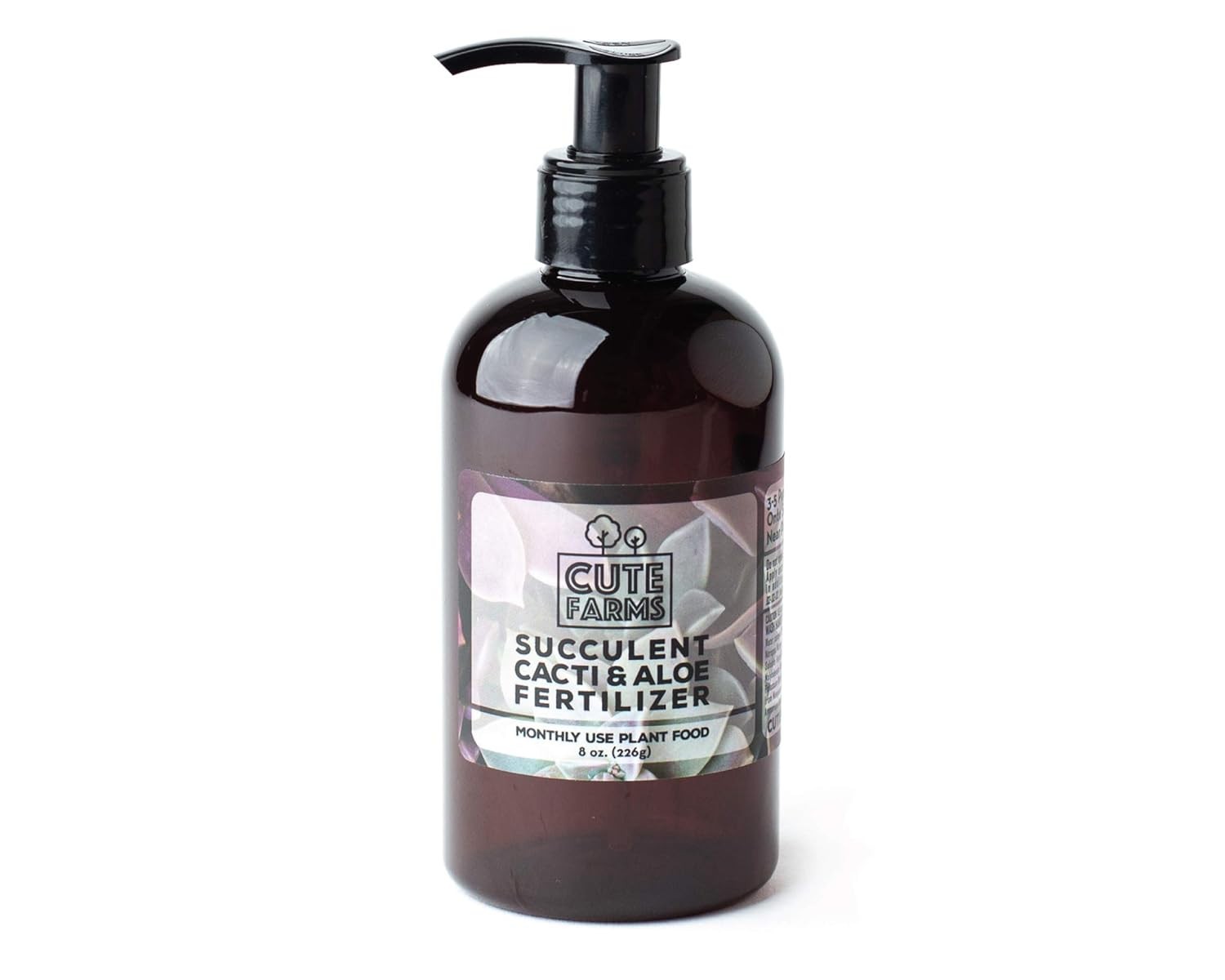 Ready-to-Use 8 oz Succulent Fertilizer with Leak-Proof Spray for Thriving Plants