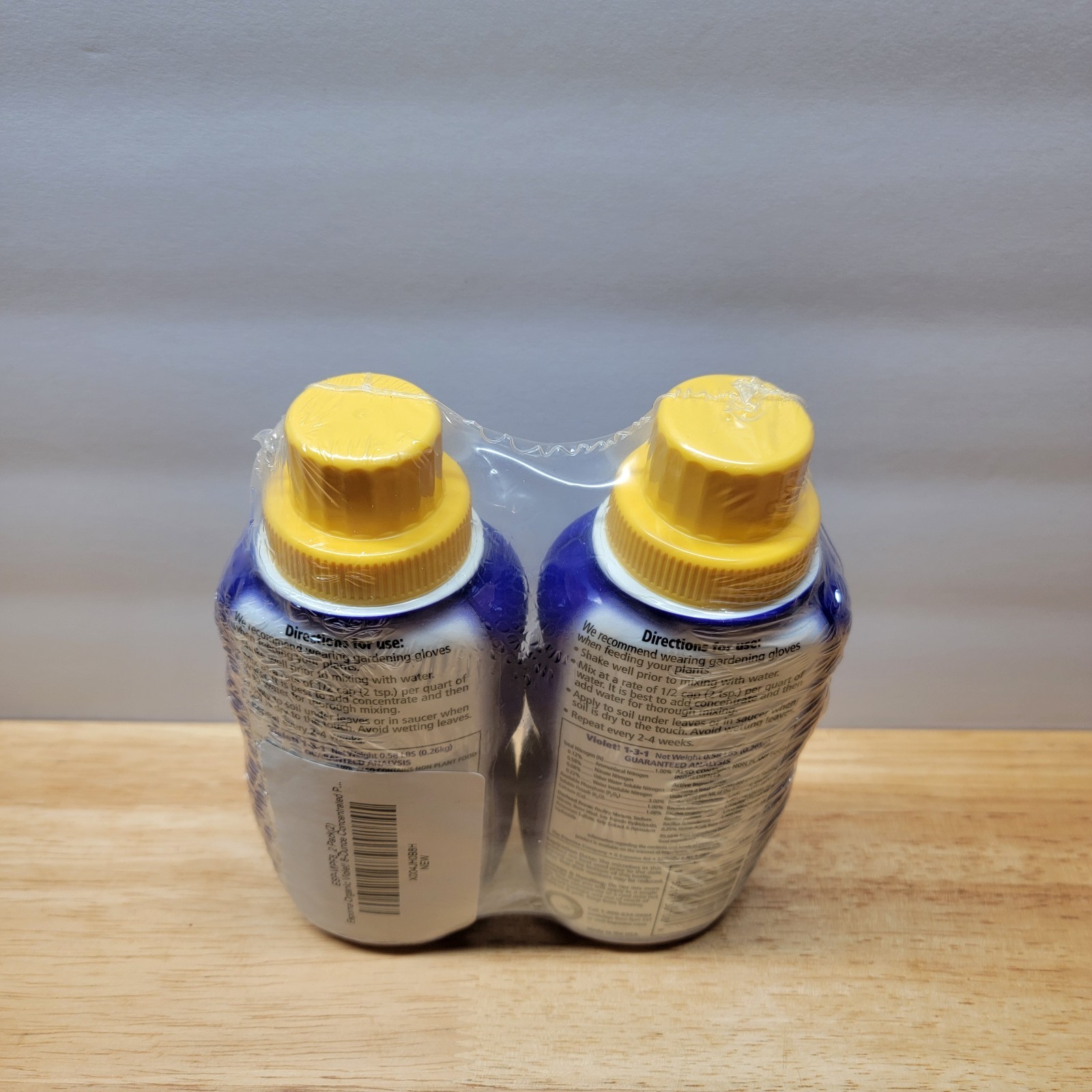 Espoma Organic Violet! Plant Food and Bloom Booster, Liquid, 8oz (2 pack)