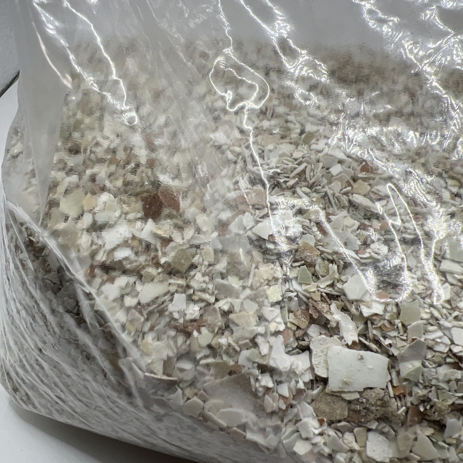 Organic Crushed Eggshells 3.1 LBS Bag Calcium Fertilizer Egg Shells (Free range)