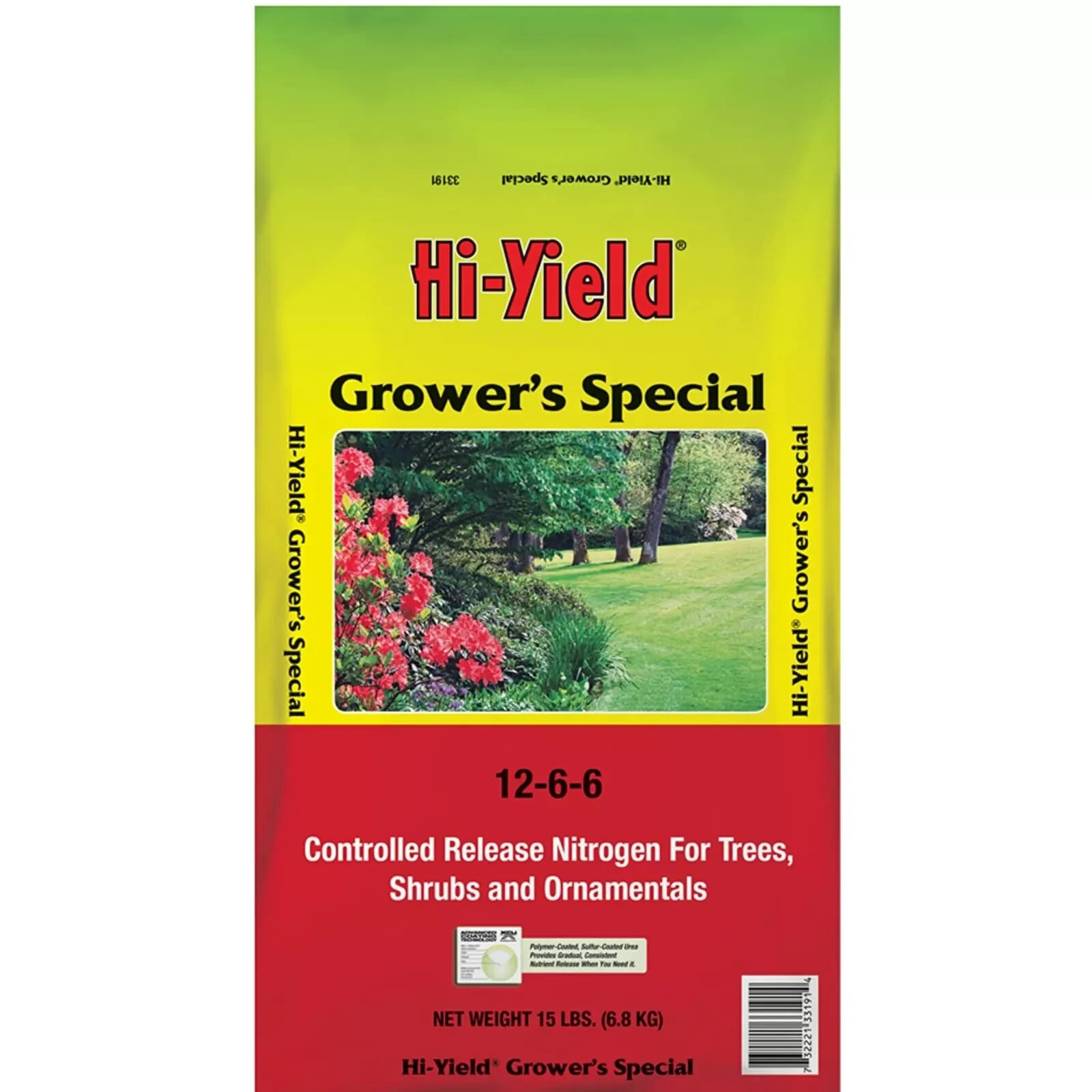 VPG (#33191) Hi-Yield Grower’s Special Fertilizer 12-6-6 (15 lbs.)