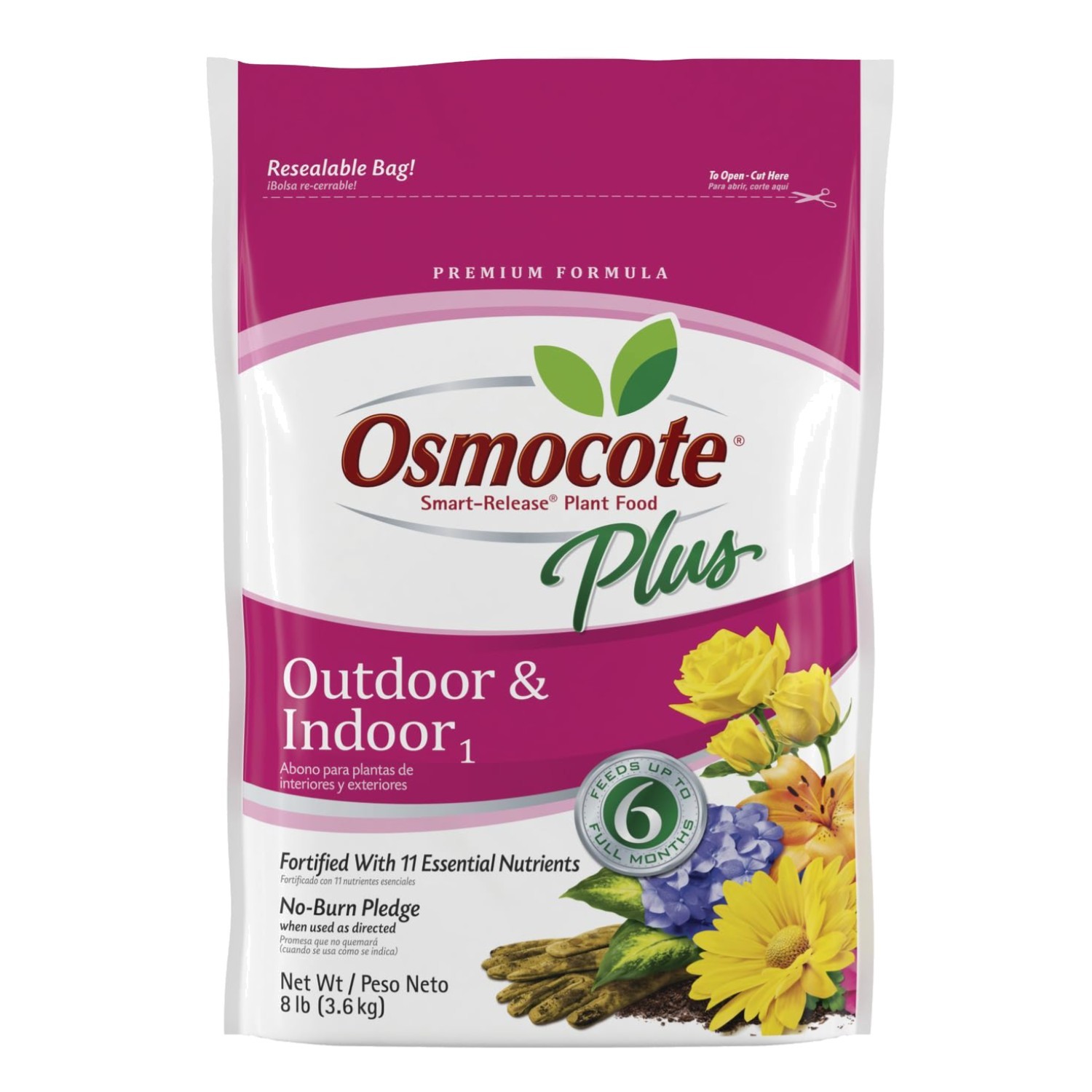 Smart-Release Plant Food Plus Outdoor & Indoor1 – Granular, Continuous Releas…