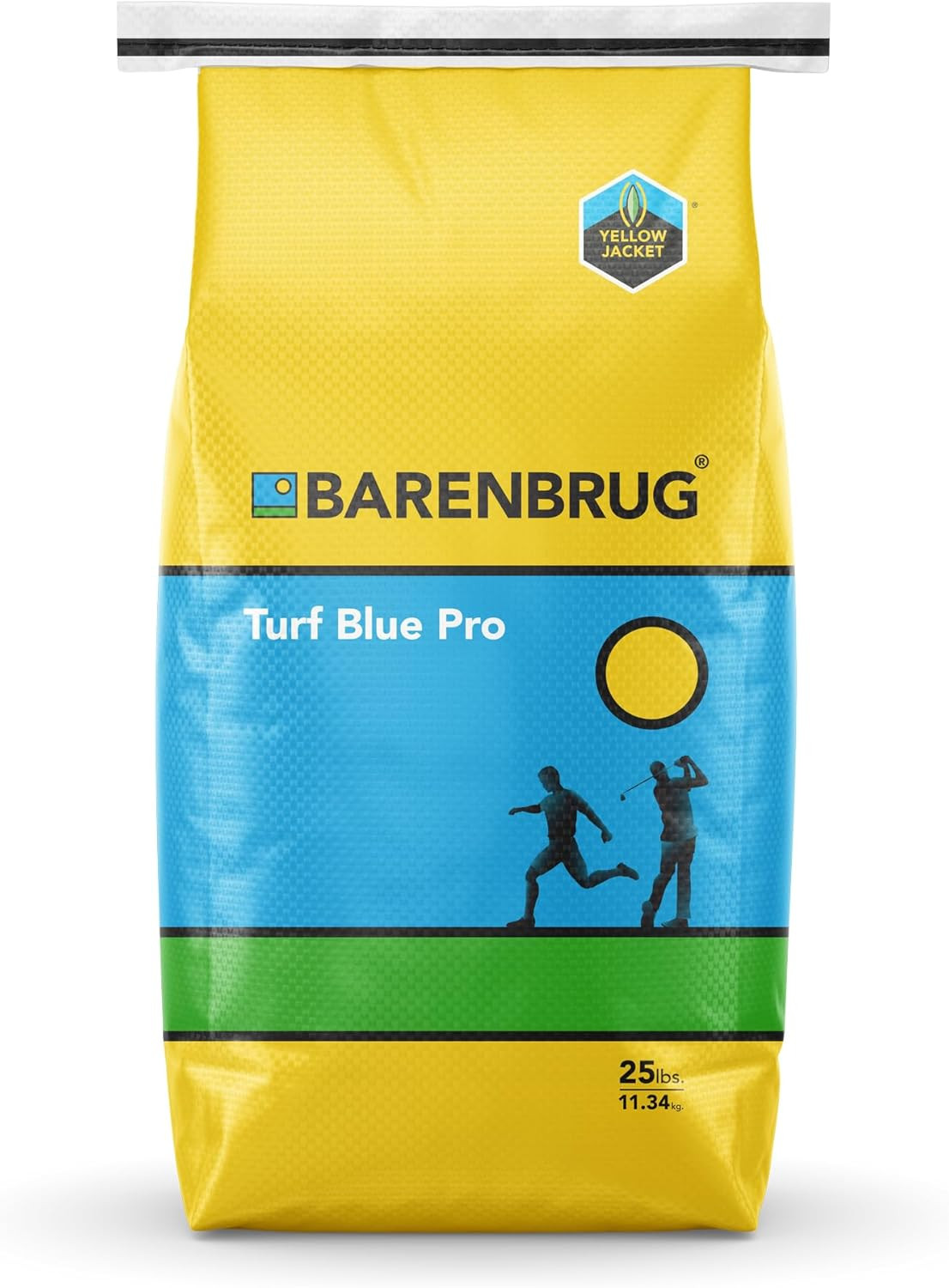 Barenbrug Turf Blue Pro Kentucky Bluegrass Lawn Seed with Yellow Jacket Seed Coa