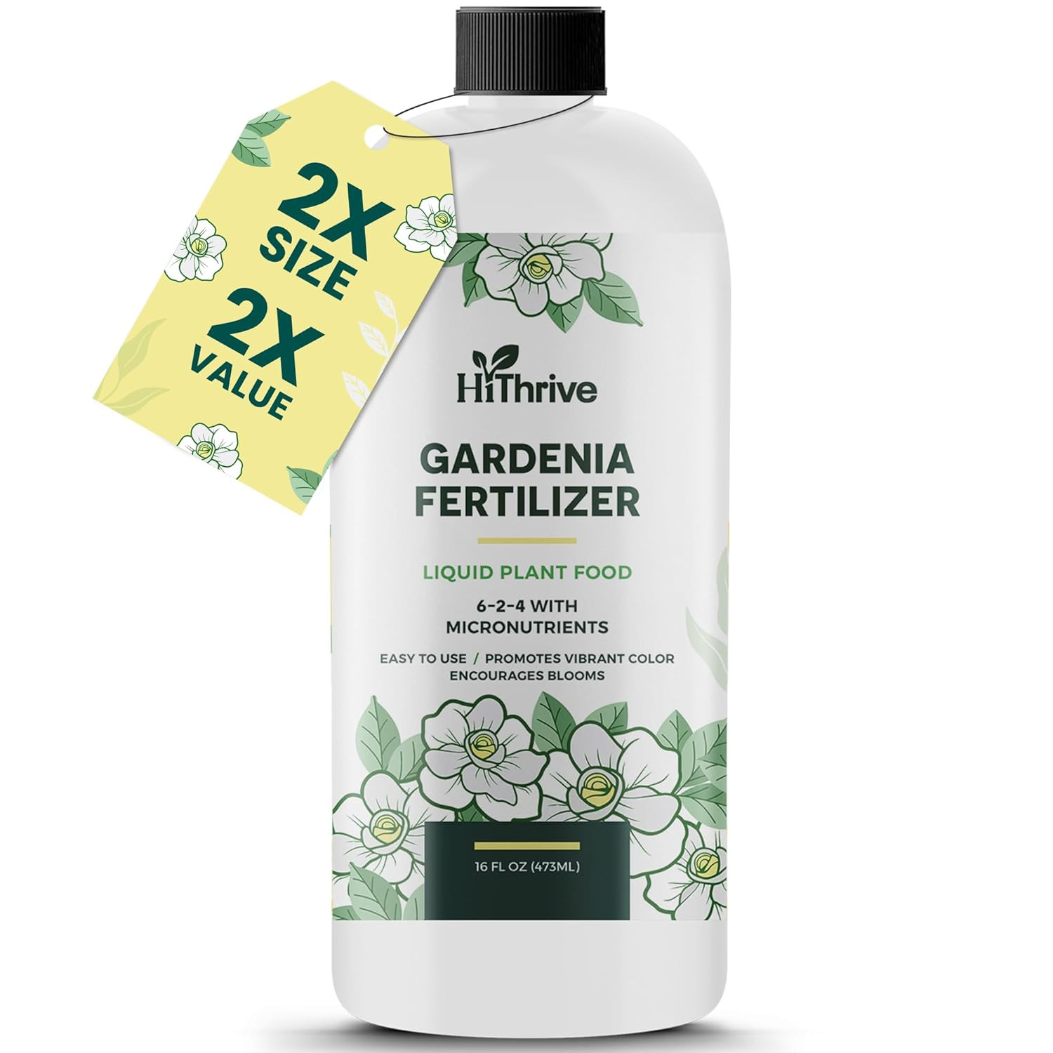 16Oz Gardenia Fertilizer – Makes 96 Gallons of Indoor Plant Food for Gardenia Pl