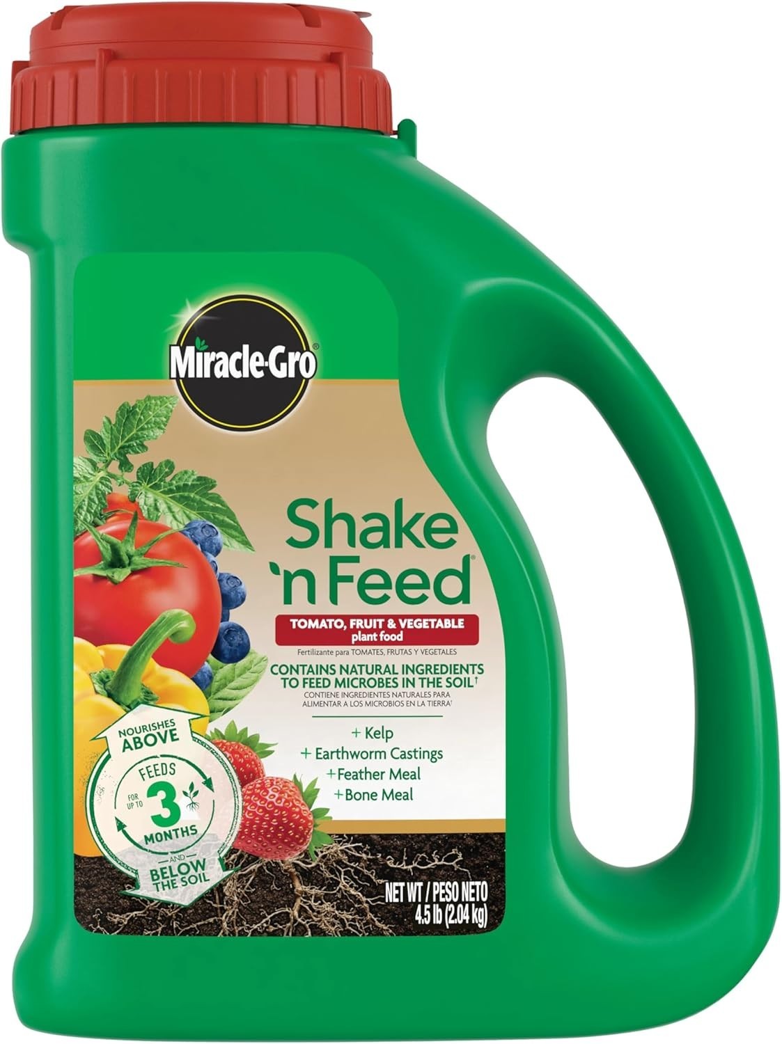 Shake ‘N Feed Plant Food – Calcium-Enriched Fertilizer for Tomatoes & Veggies