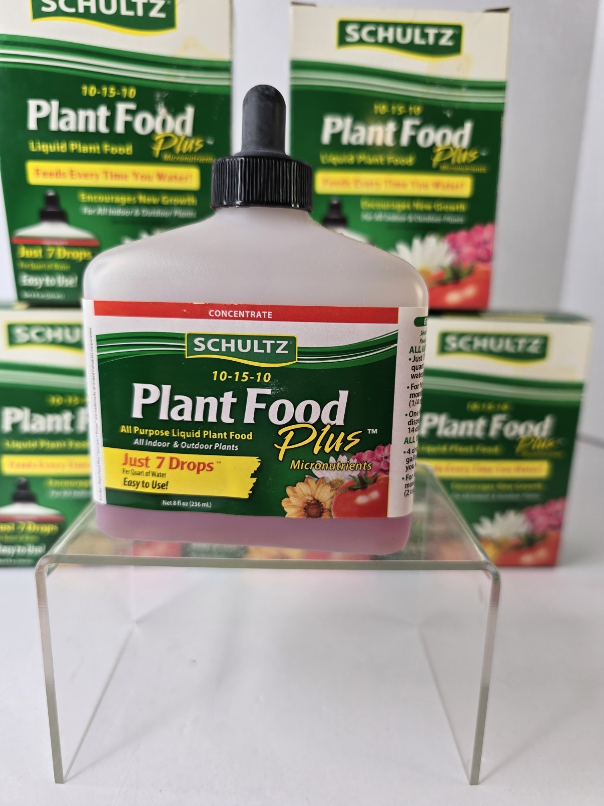 Lot Of 5 Schultz 8oz. All Purpose Liquid Plant Food New