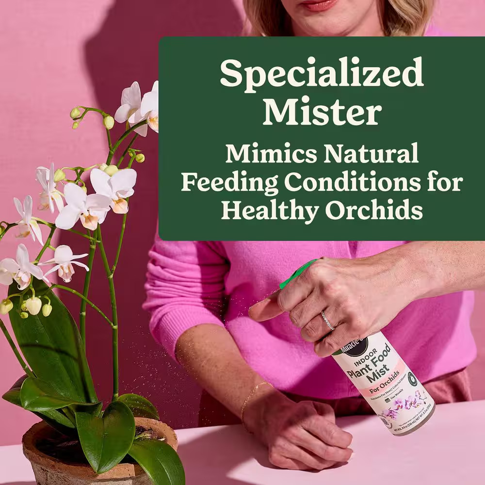 Indoor Plant Food Mist for Orchids 8 Fl. Oz. Orchid Plant Food