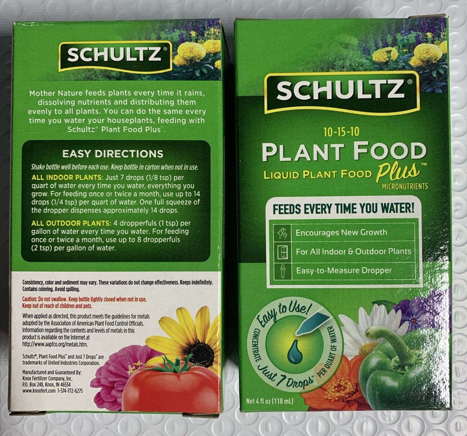 Schultz 4 Oz 10-15-10 Fertilizer Liquid Plant Food Plus Schultz 2 Pack