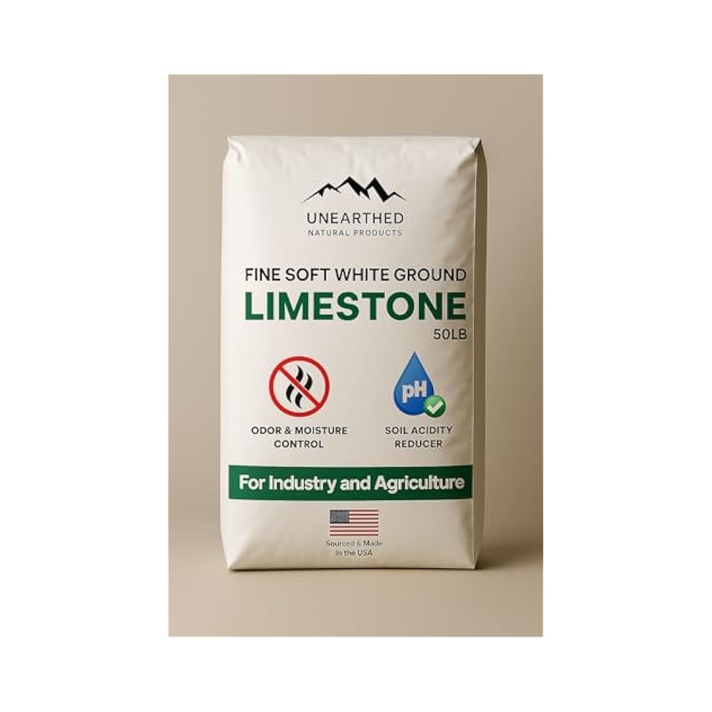 Calcium Supplement Powder, Poultry & Livestock, Natural Limestone, 50lb