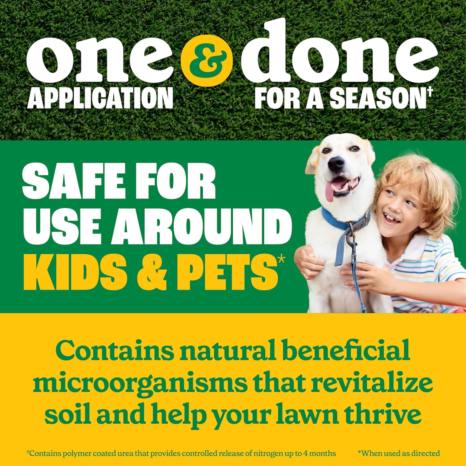 Full Season Lawn Fertilizer 32-0-5 4M 11.2Lb