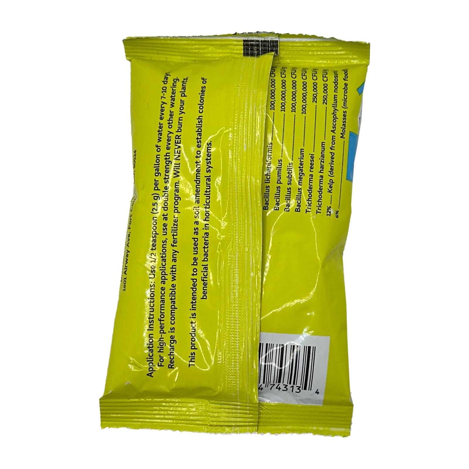 Soil Microbes & Mycorrhizae for Compost Tea & Root Growth – 2 oz Recharge