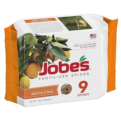 Jobe’s 01312 1312 Fertilizer, 9 Spikes