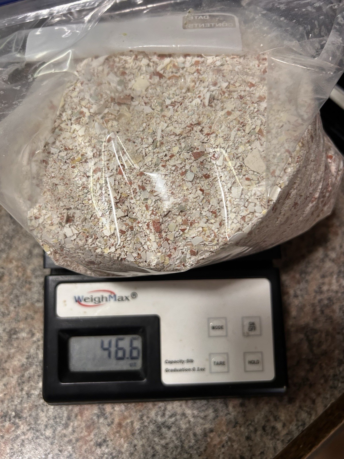 Organic Free-Range Brown Pulverized Eggshells Fertilizer 2.88 Lbs Calcium