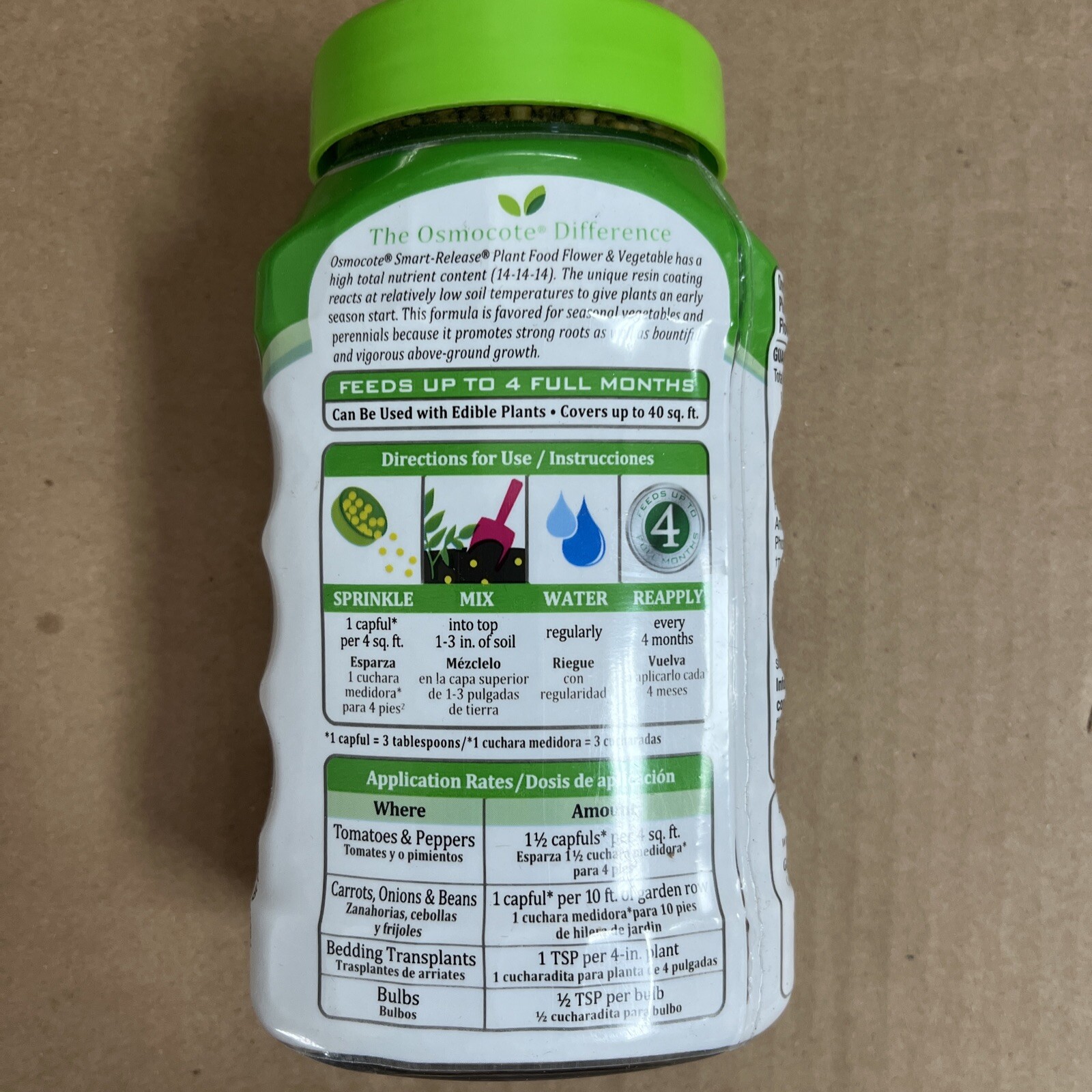 Osmocote 1 lb. Smart-Release Flower and Vegetable Plant Food