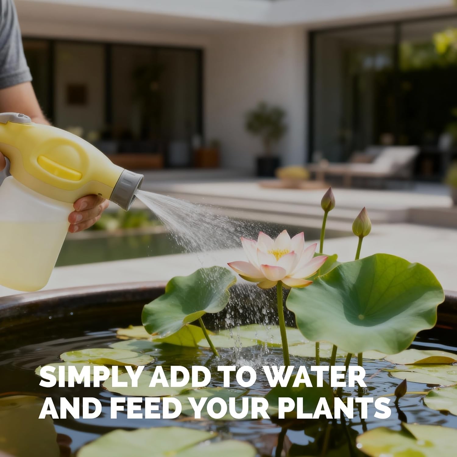 8 oz Liquid Lotus Fertilizer for Stronger Roots & Stunning Blooms – Made in USA