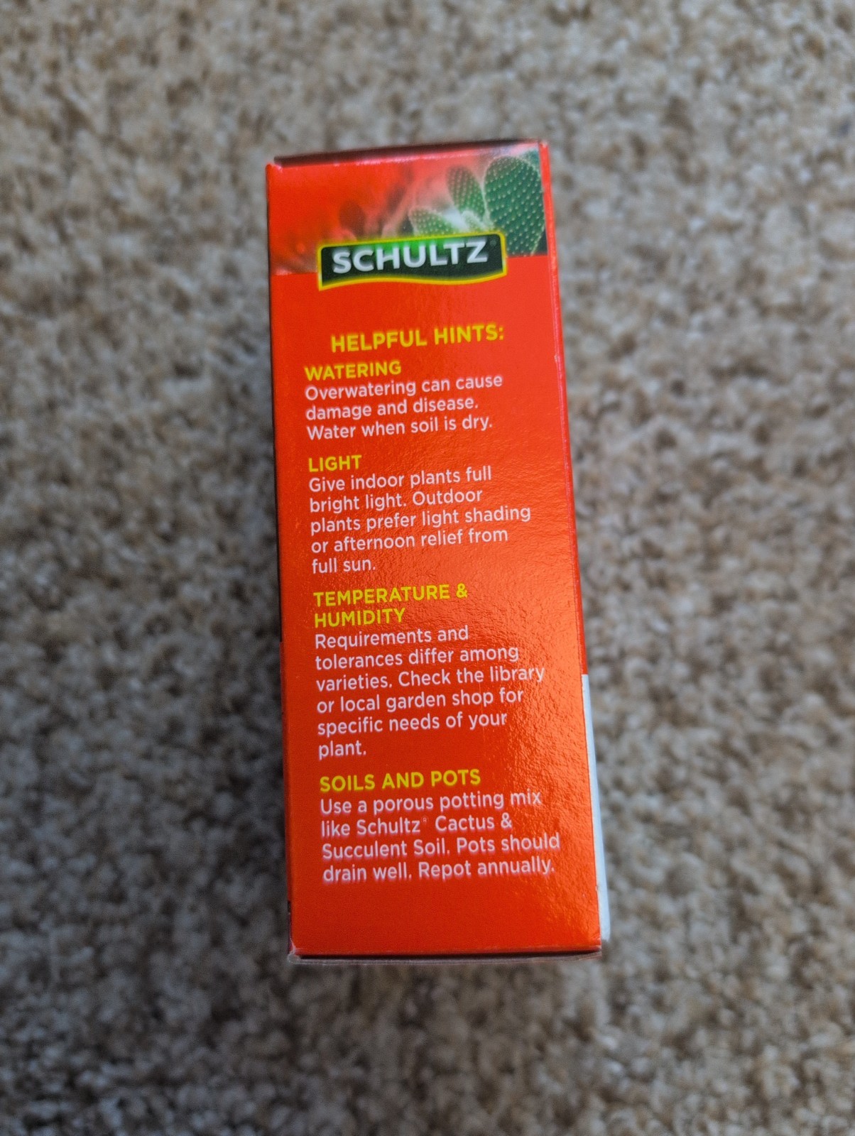 Schultz Cactus Plus Liquid Plant Food 2-7-7, 4 oz – SPF44300