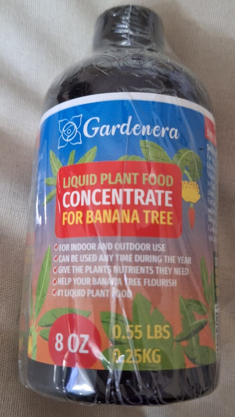 Gardenera Liquid Plant Food Conentrate for Banana Tree Plants, 8 oz