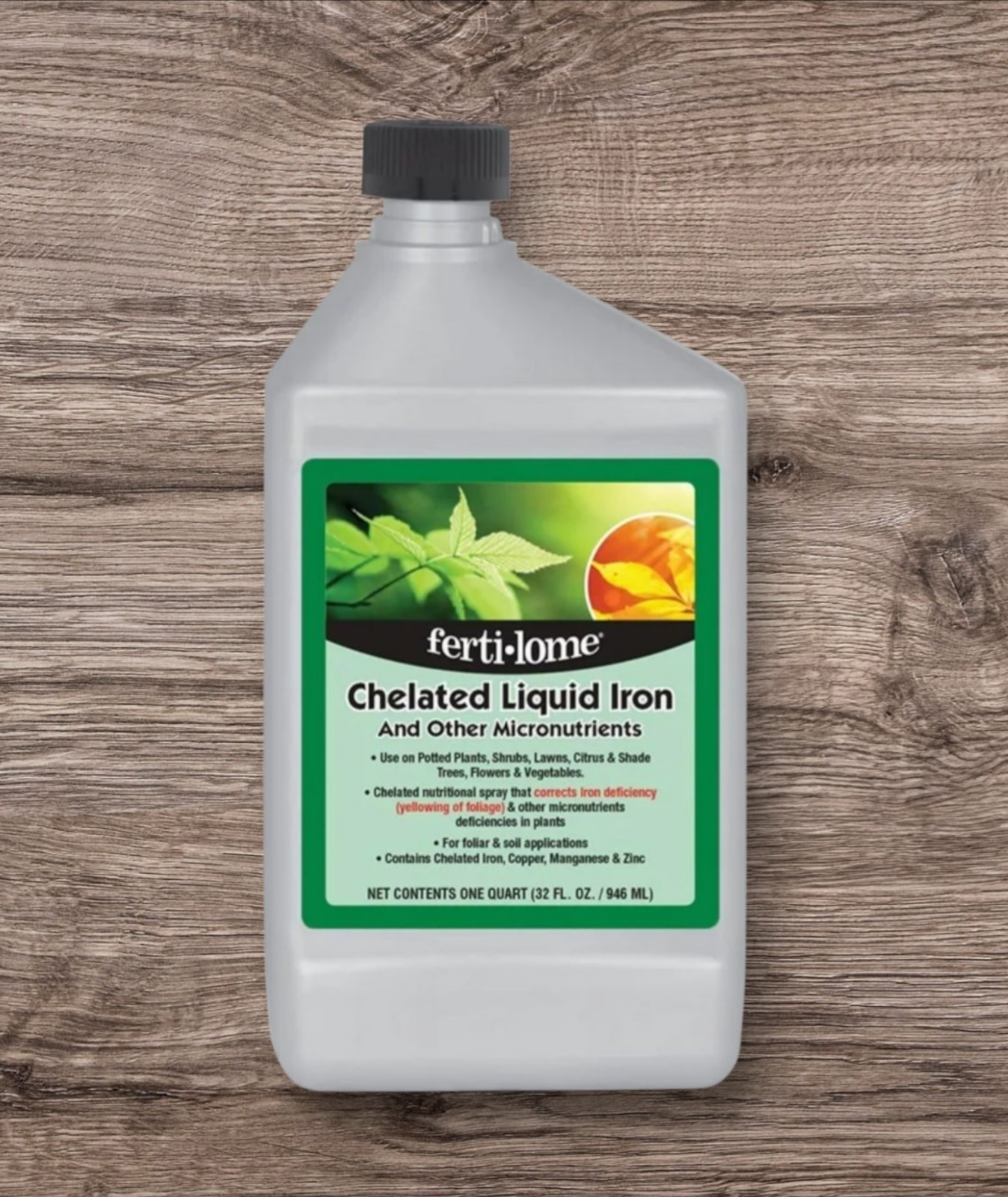 Fertilome Chelated Liquid Iron and Other Micronutrients 32 oz