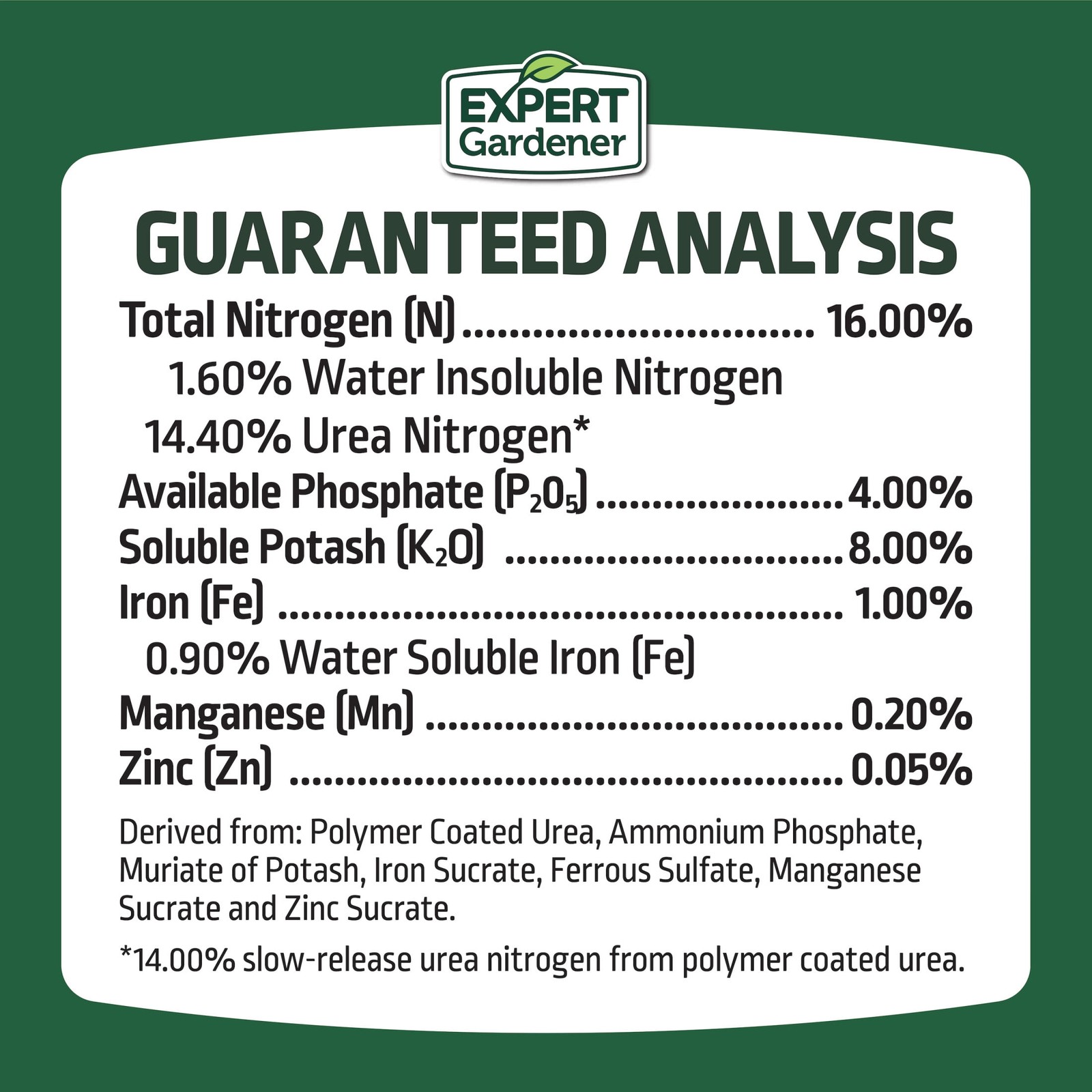 (2 packs) Evergreen tree and shrub fertilizer, 16-4-8 fertilizer, 4 lbs.