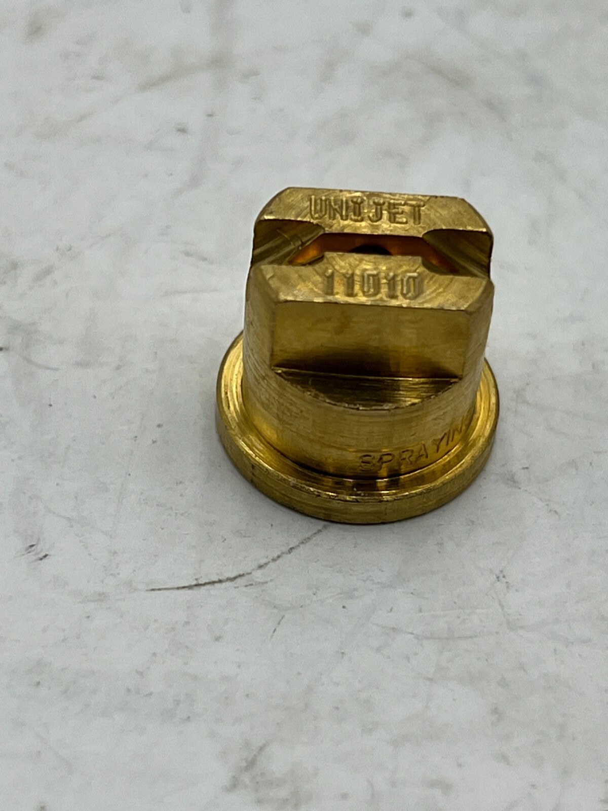 (QTY 2) Smith 182925 Performance Sprayers Brass Flat Fan Tip 1, GPM-110,
