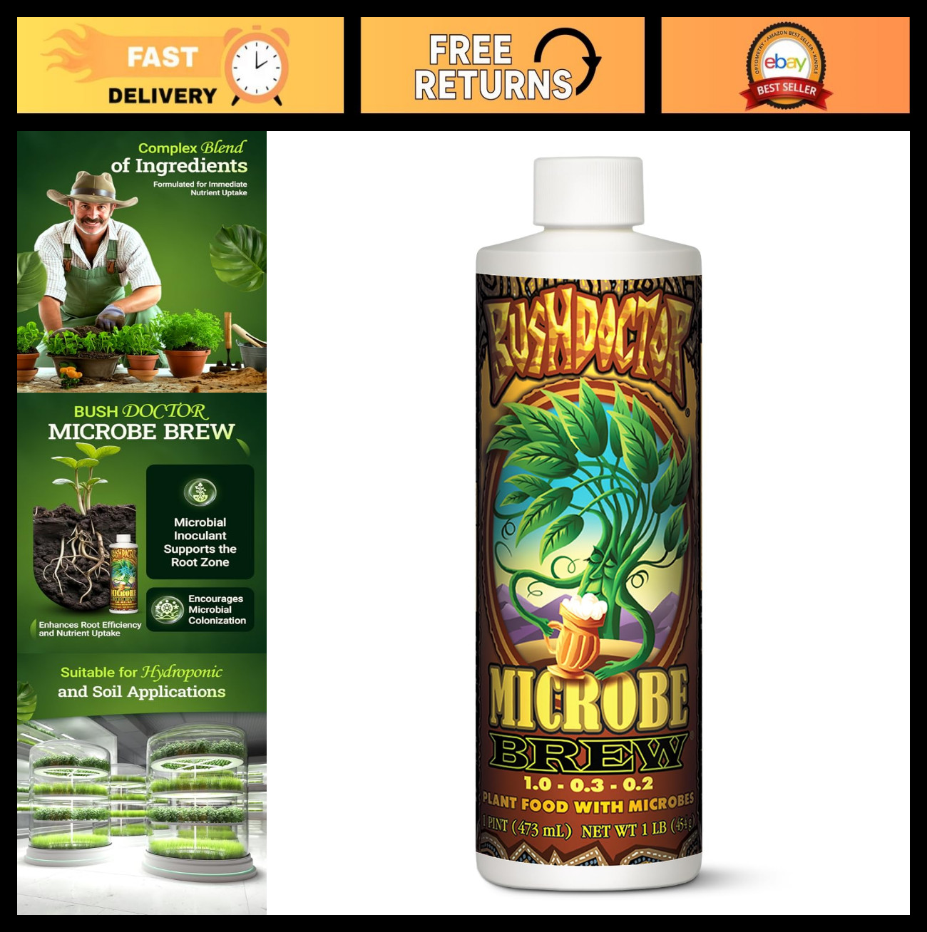 Liquid Microbial Inoculant for Plants – Boost Root Efficiency & Nutrient Uptake