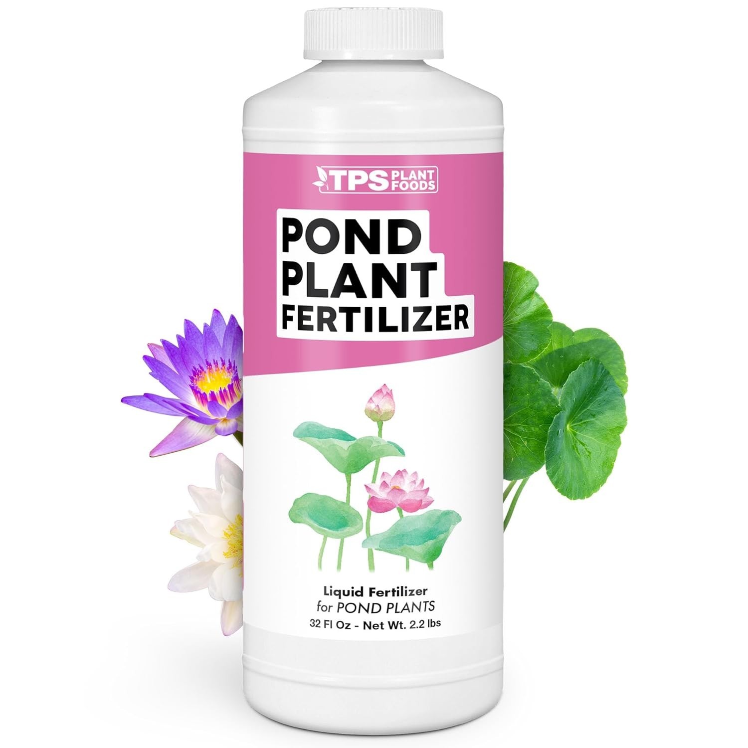 Pond Plant Fertilizer – Liquid Plant Food Healthy Aquatic Growth Stronger Roots