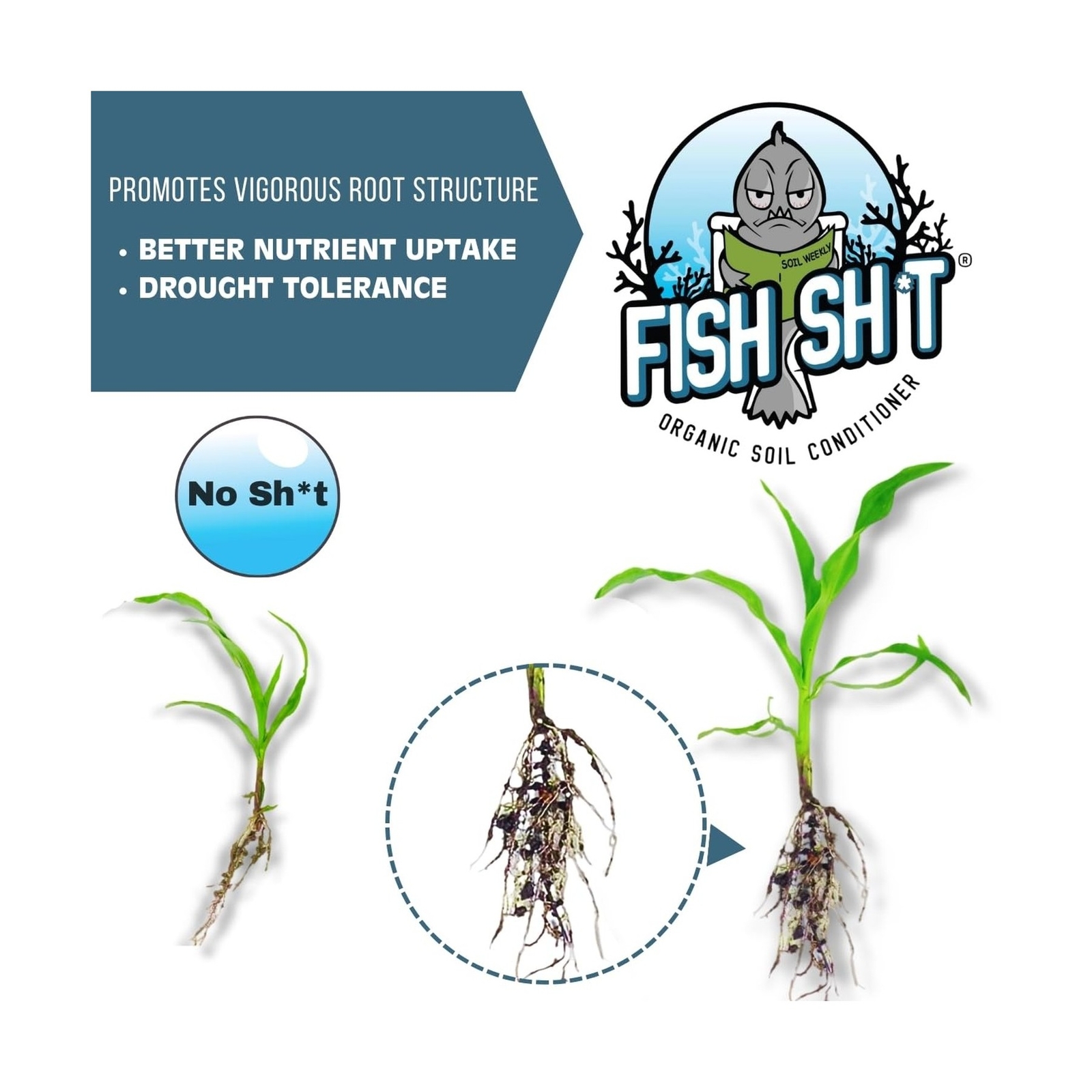 Fish Head Farms Organic Soil Conditioner – Organic Fertilizer for Increased Y…
